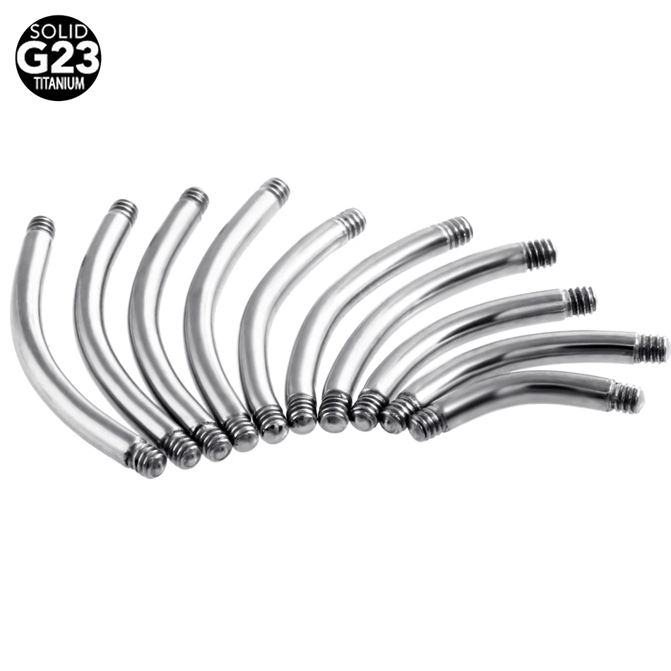 Belly Bar Titanium - 50 шт./лот 14 г 16 г