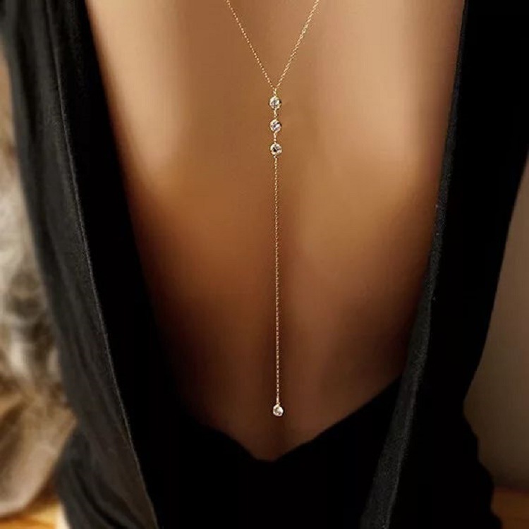 Body Jewelry Usa - Новое сексуальное женское ожерелье со стразами