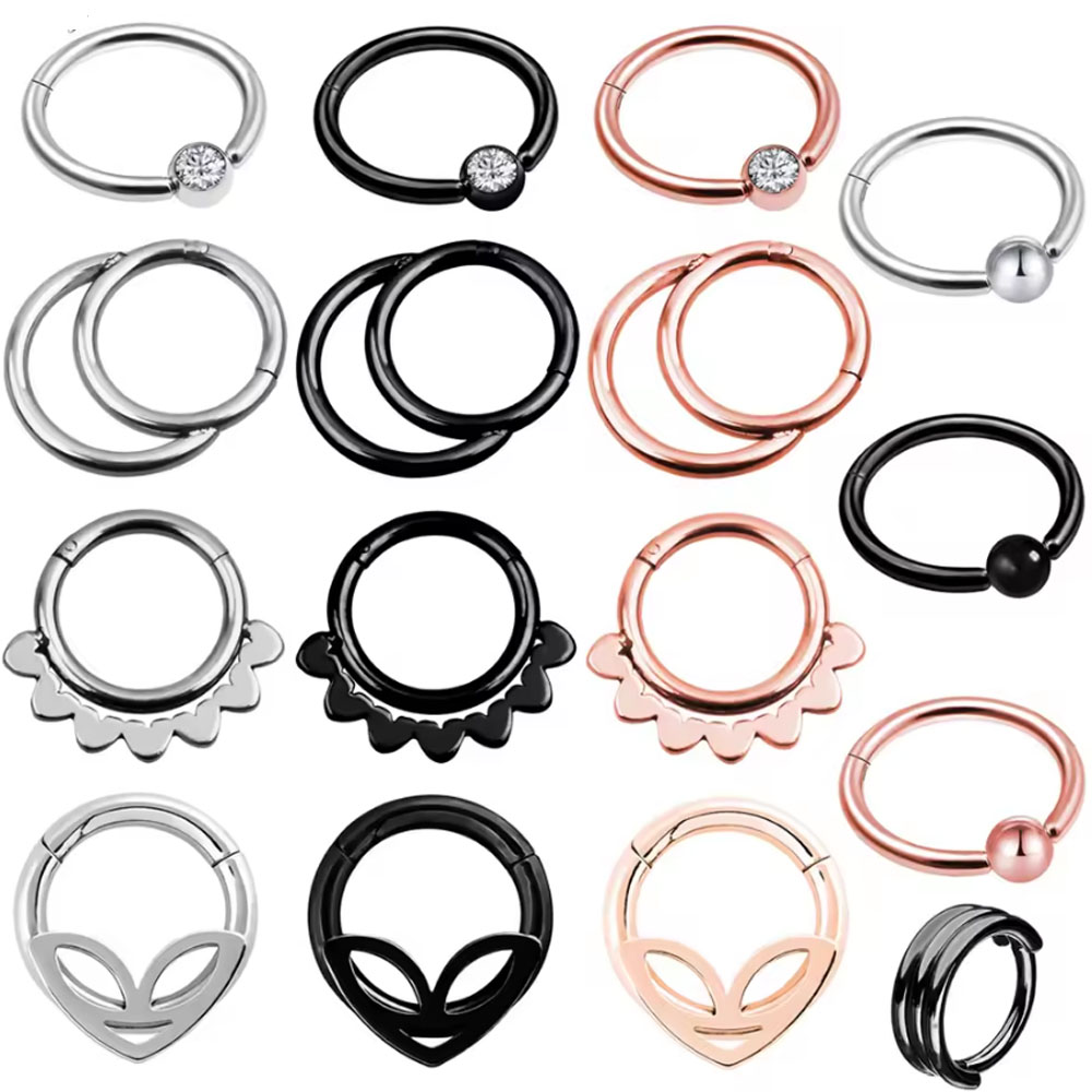 Body Jewelry And Earrings - 1 шт. Кольцо для носа в