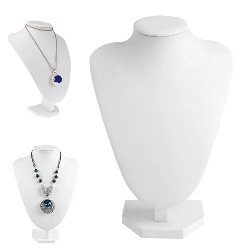 Body Jewelry Holder - Искусственная кожа/бархат манекен, ювелирное изделие, ожерелье,