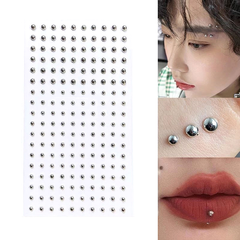 Body Jewelry Nose Studs - Алмазная наклейка, поддельные шпильки для носа,
