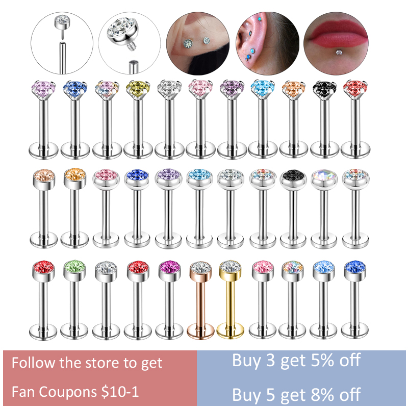 Zs Body Jewelry - ZS 6-13 шт./лот 16 г набор