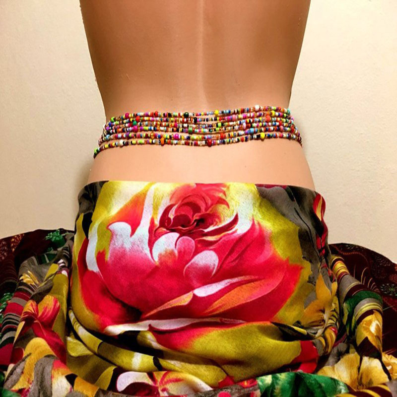 Body Chain Jewelry - Женская многослойная цепочка для живота в