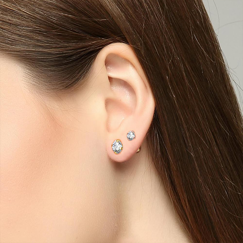 Серьги-гвоздики из титана 16G  – обзор и цена Body Jewelry Titanium