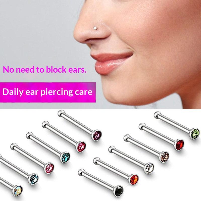Набор из 60 новых прямых и изо – обзор и цена Body Jewelry Nose Studs