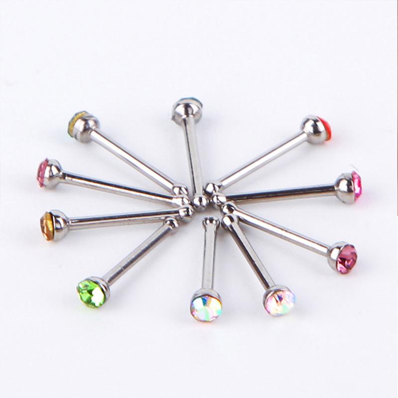 Набор из 60 новых прямых и изо – обзор и цена Body Jewelry Nose Studs