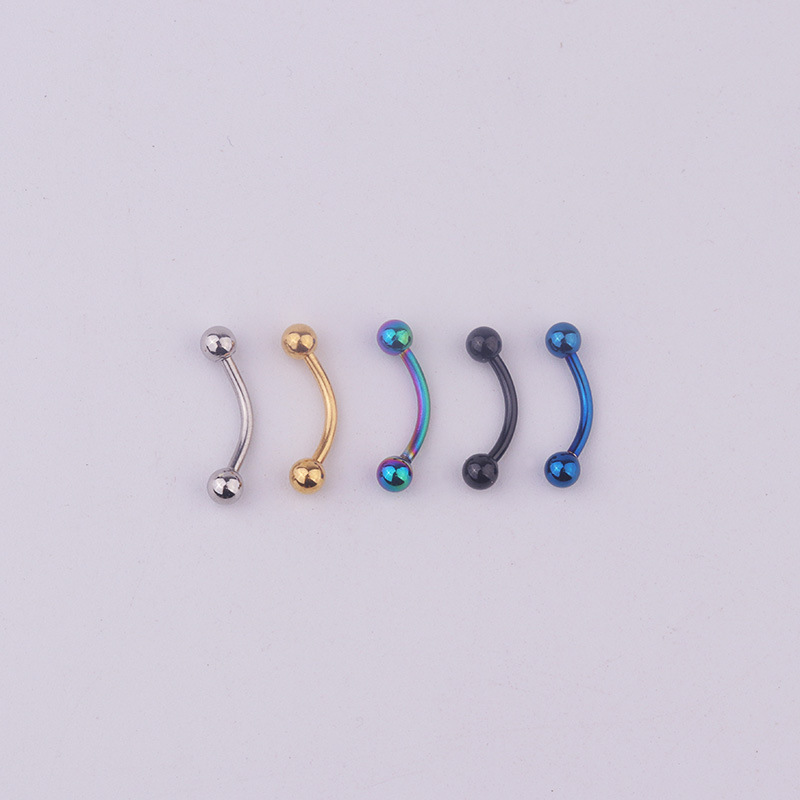 5 шт./лот, 16G, изогнутая штан – обзор и цена Body Jewelry Barbell