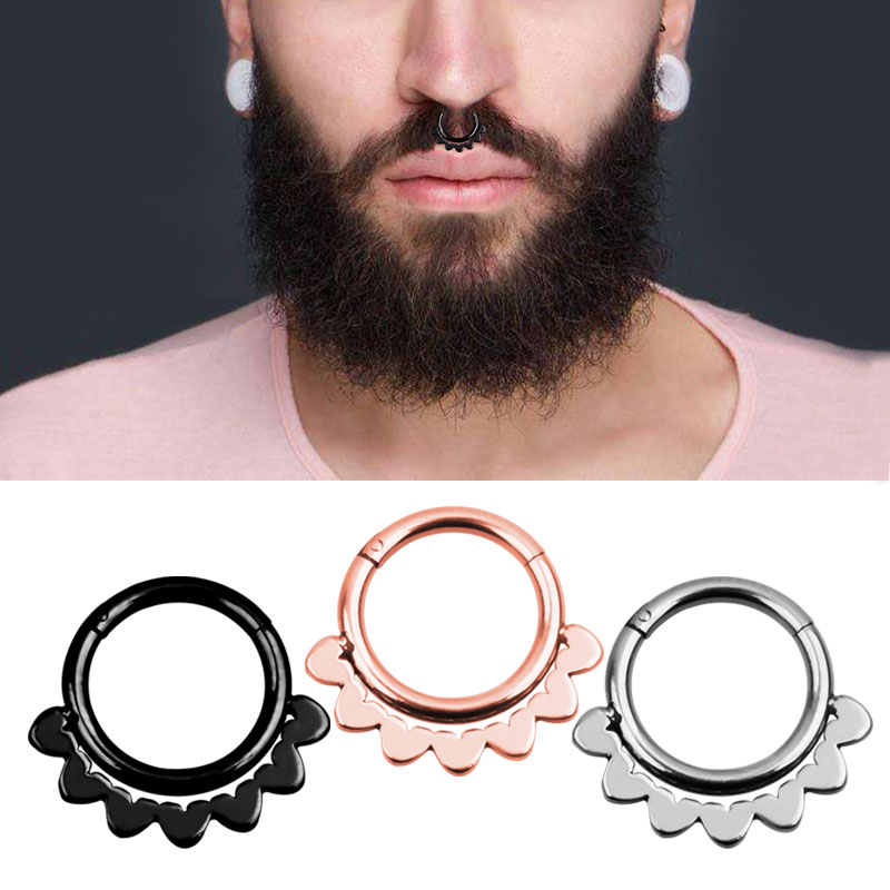 1 шт. Кольцо для носа в панк-с – обзор и цена Body Jewelry And Earrings