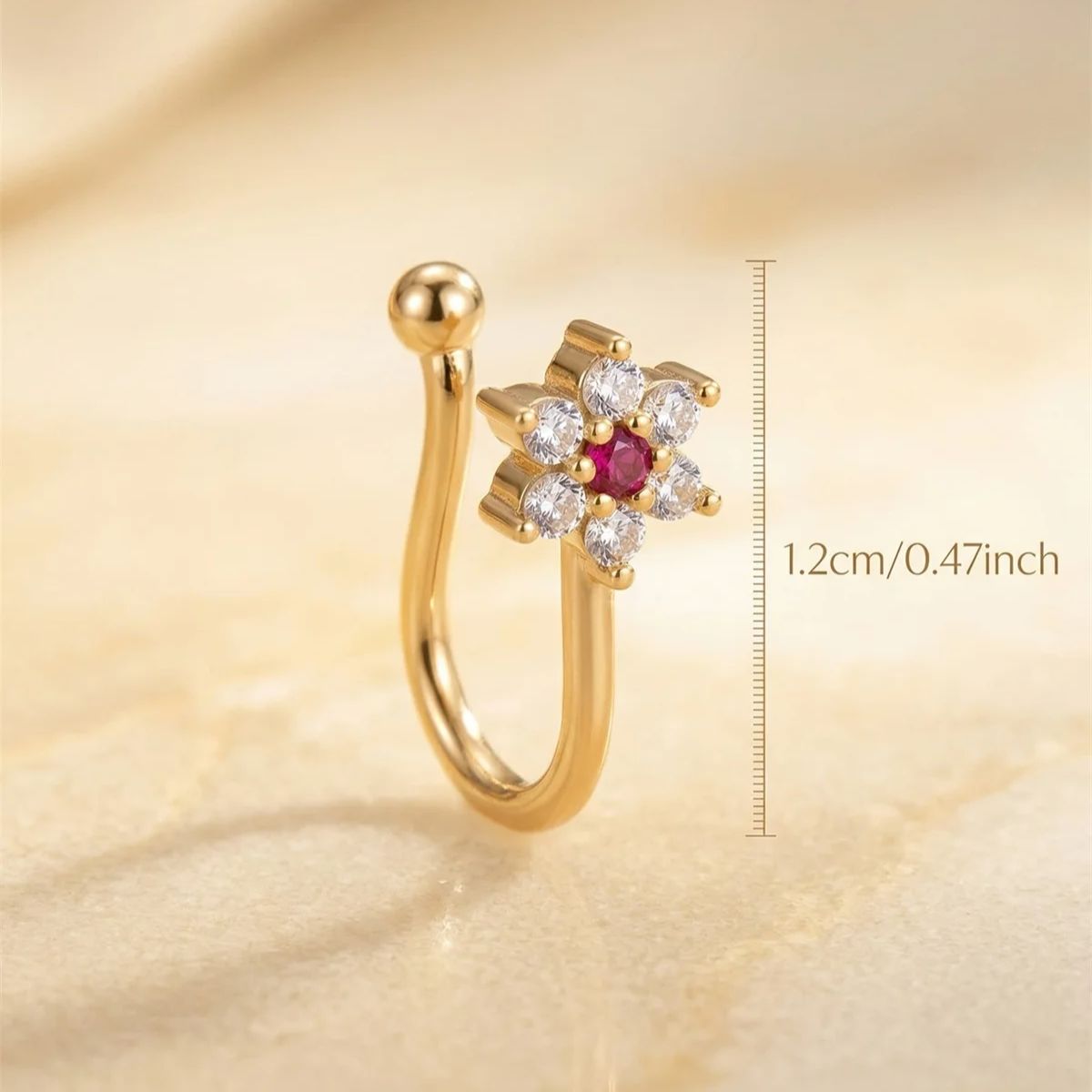 1 шт. Кольцо для носа в форме  – обзор и цена Body Jewelry On Sale