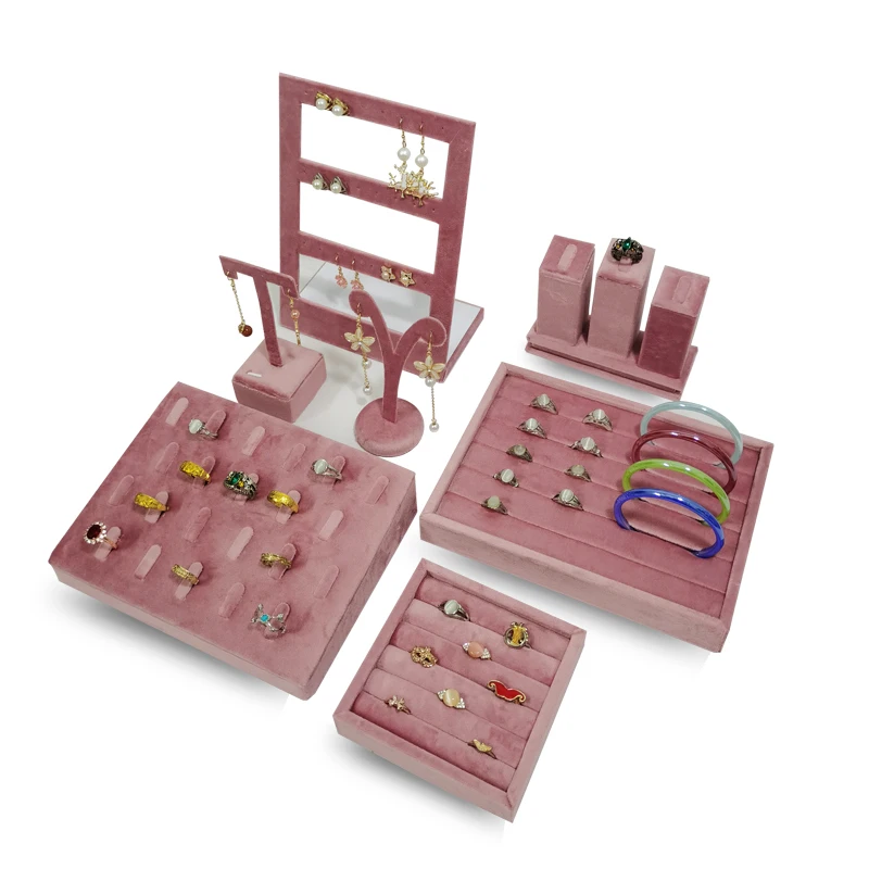 Новый розовый бархатный органа – обзор и цена Body Jewelry Holder