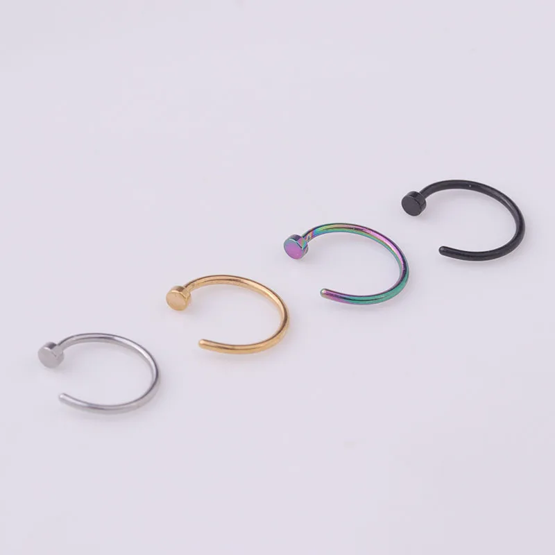 Набор из 5 штук: Кольца для пи – обзор и цена Body Jewelry Nose Studs