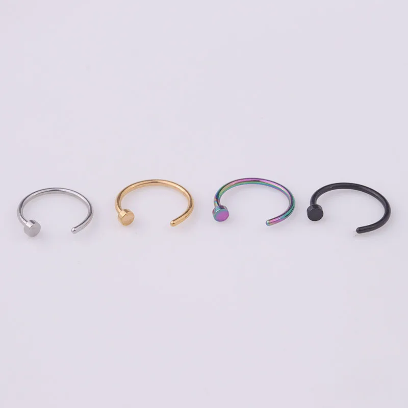 Набор из 5 штук: Кольца для пи – обзор и цена Body Jewelry Nose Studs