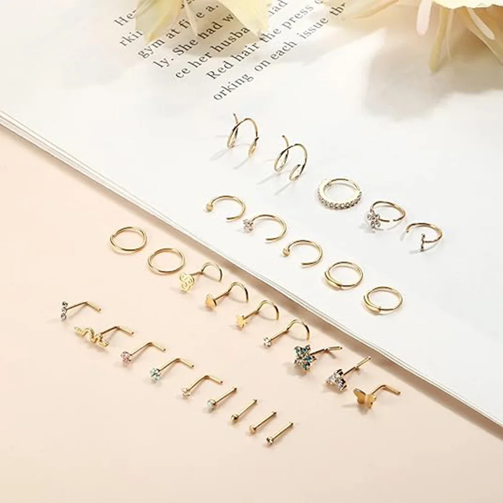 FASACCO 1 шт. кольца в носу из – обзор и цена Zs Body Jewelry