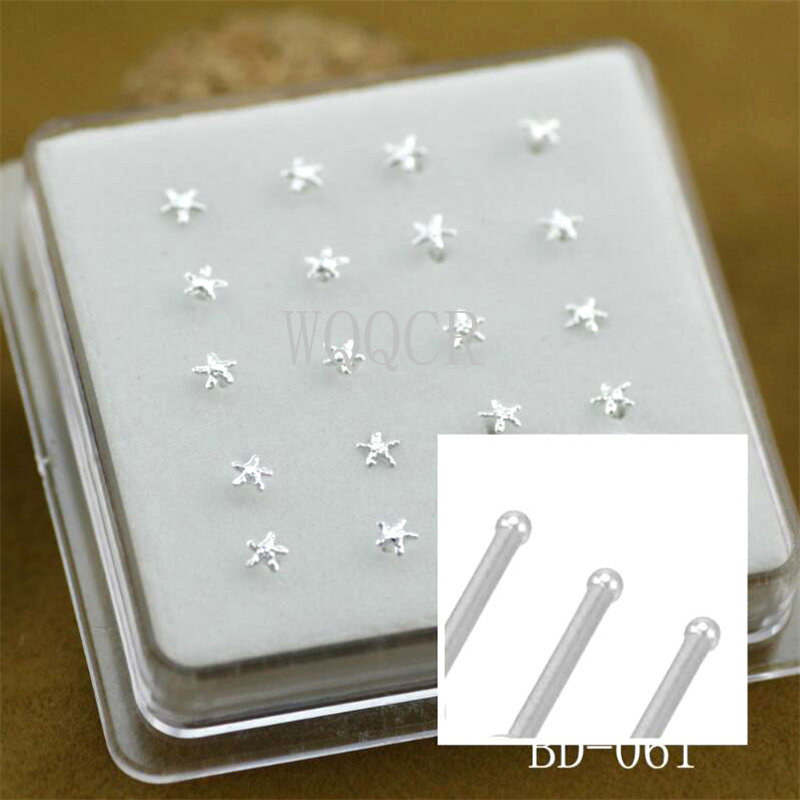 20 шт./упак. Матовые звездообр – обзор и цена Body Jewelry Jewelry Box