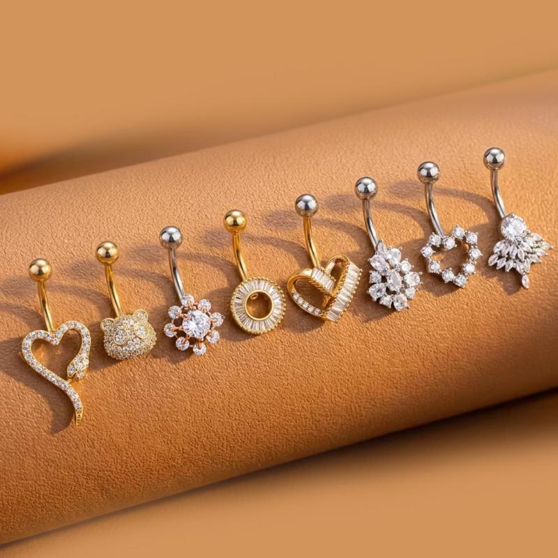 Кольца для пупка с подвеской в – обзор и цена Body Jewelry Barbell