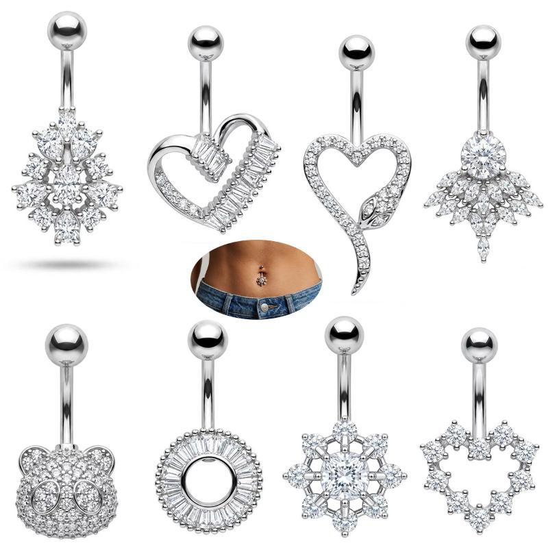 Кольца для пупка с подвеской в – обзор и цена Body Jewelry Barbell