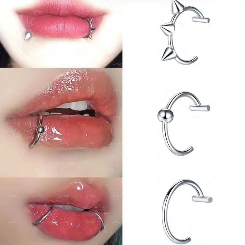 1 шт., искусственное кольцо в  – обзор и цена Body Jewelry And Earrings