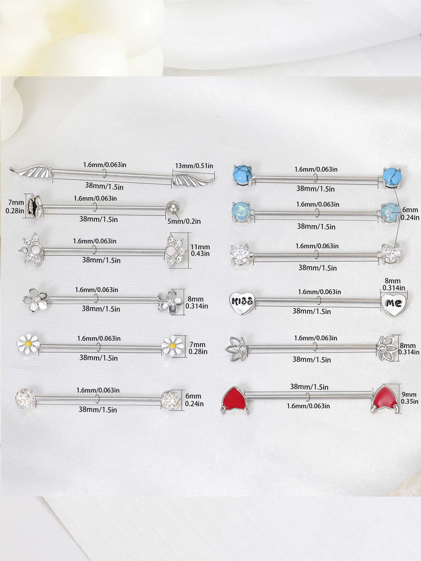 Штанга для пирсинга Женская/Му – обзор и цена Body Jewelry Barbell