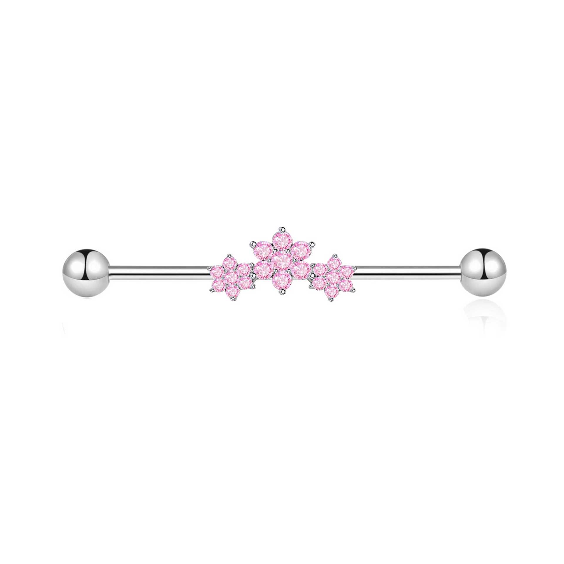 Позолоченные промышленные пирс – обзор и цена Body Jewelry Barbell