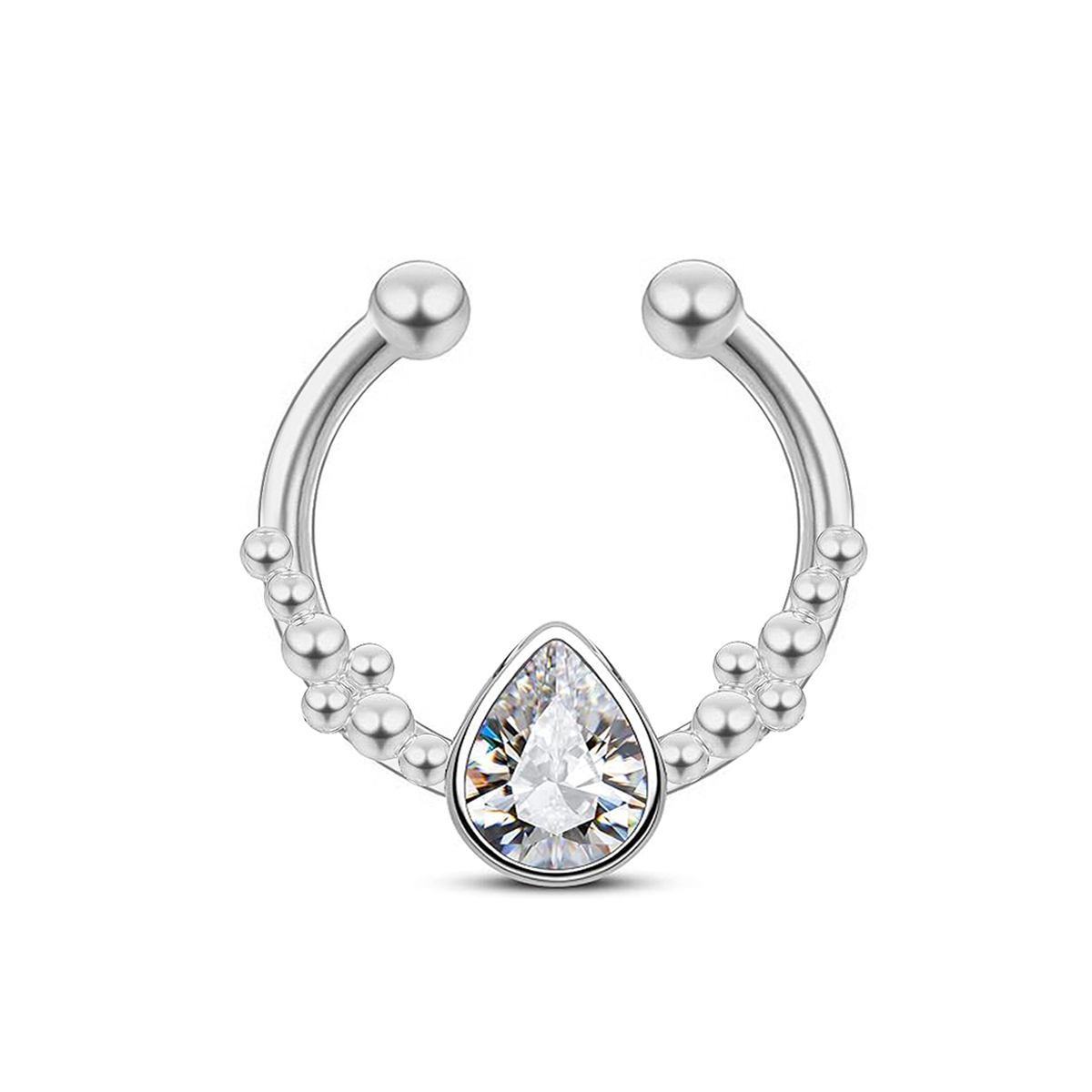 Женское кольцо в форме подковы – обзор и цена Body Jewelry Nose Studs