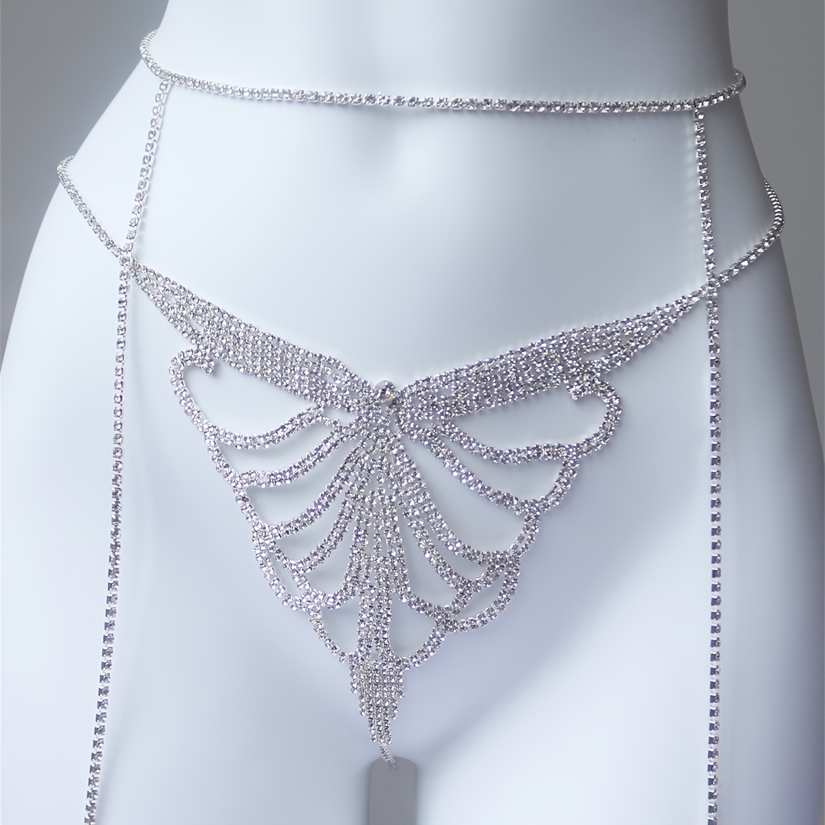 Многослойная Блестящая поясная – обзор и цена Body Jewelry Waist Chains