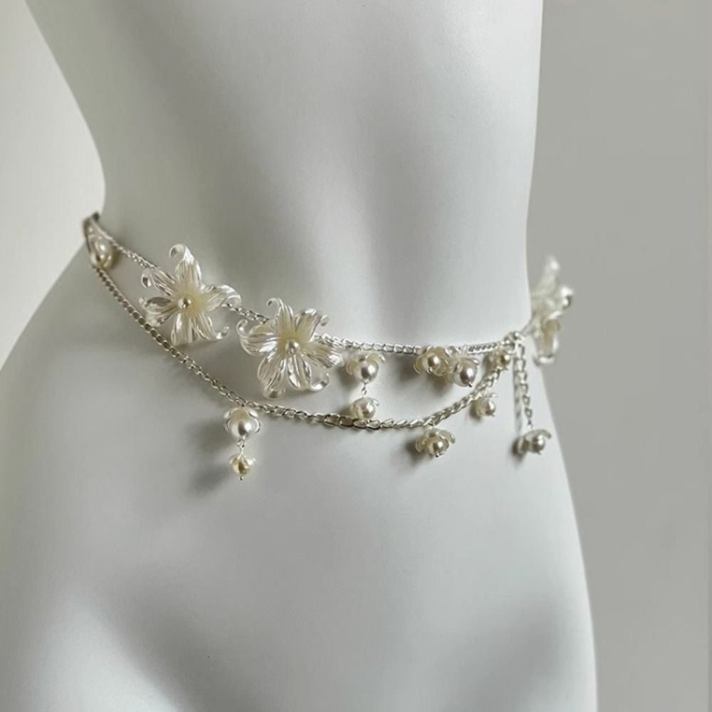 Модные элегантные жемчужные по – обзор и цена Body Jewelry Waist Chains