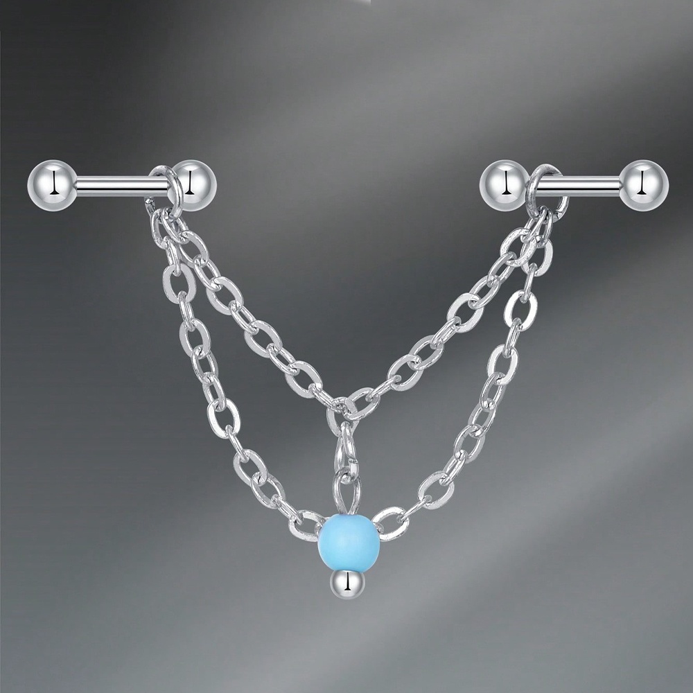 Промышленный пирсинг-штангет 1 – обзор и цена Body Jewelry Barbell