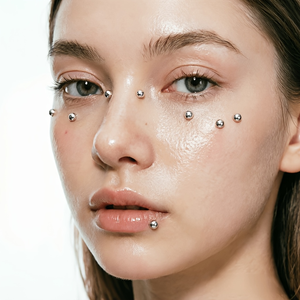 Набор из 4 предметов: самоклея – обзор и цена Body Jewelry Nose Studs